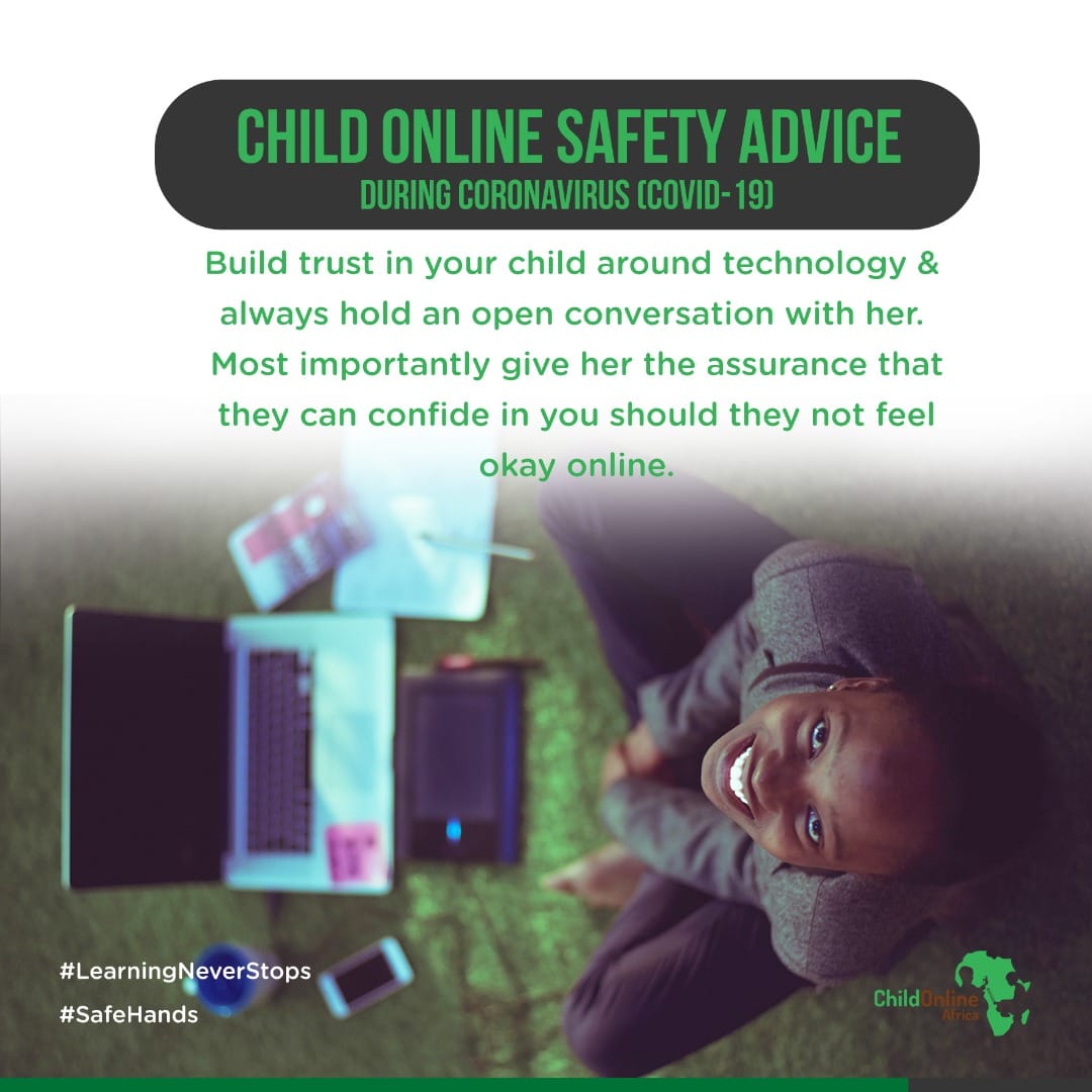 Child online safety advise for parents